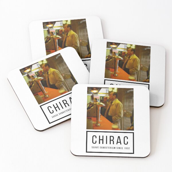 Aperçu de l'œuvre Fuck Oui Jacques Chirac (Design 4) créée et vendue par Pasteesh.
