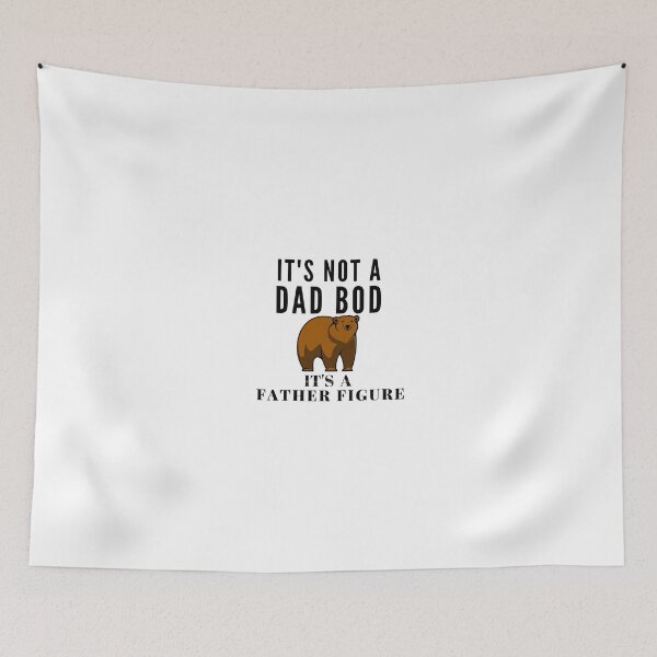 Item preview, It's not a dad bod It's a father figure bear vintage : fathers day gift,last minute fathers day gift,good fathers day gift designed and sold by Hamadajet.