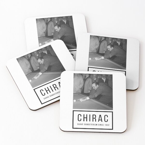 Aperçu de l'œuvre Fuck Oui Jacques Chirac (Design 4) créée et vendue par Pasteesh.