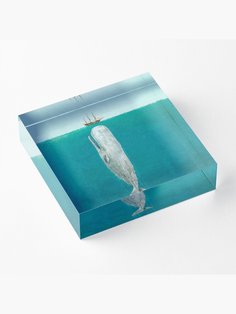 Alternate view of The Whale - Full Length Acrylic Block