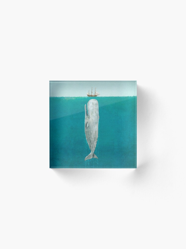 Alternate view of The Whale - Full Length Acrylic Block