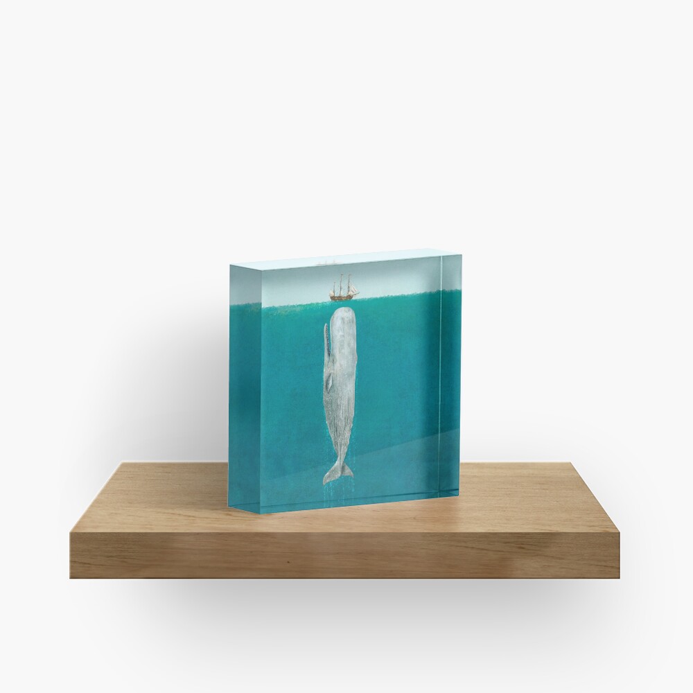 The Whale - Full Length Acrylic Block