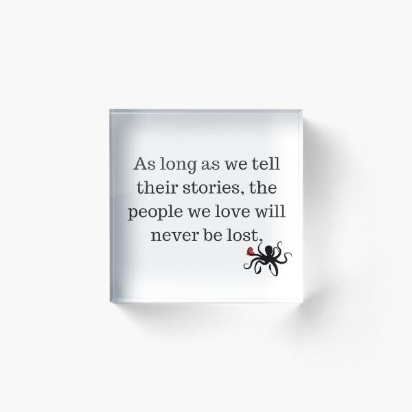 Stories Acrylic Block