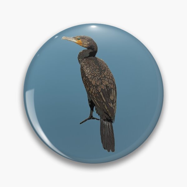 Item preview, Color Print of a Double-crested Cormorant designed and sold by designsasstultd.