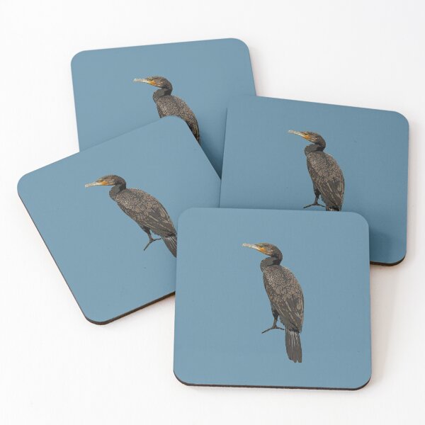 Item preview, Color Print of a Double-crested Cormorant designed and sold by designsasstultd.