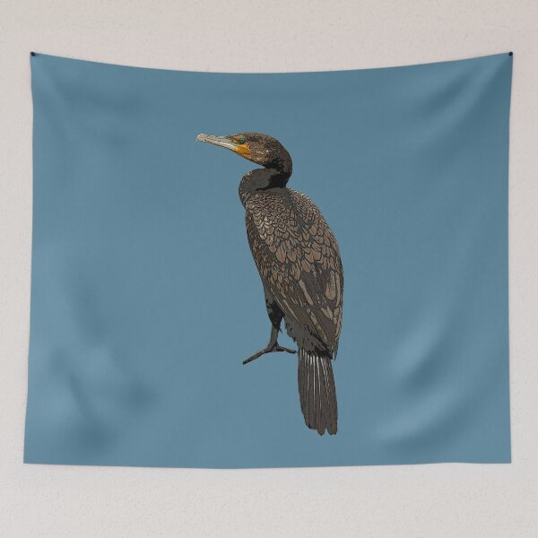 Item preview, Color Print of a Double-crested Cormorant designed and sold by designsasstultd.
