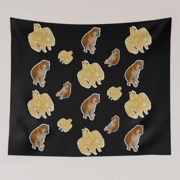 Item preview, Doge Meme Collage designed and sold by Dennoir.
