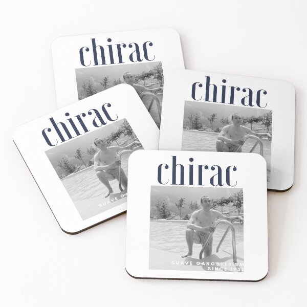 Aperçu de l'œuvre Fuck Oui Jacques Chirac (Design 5) créée et vendue par Pasteesh.