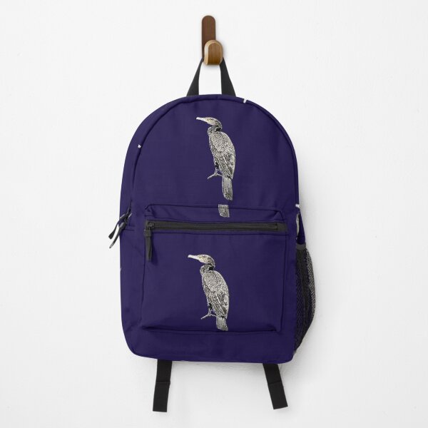 Item preview, White Alternate Print of a Double-crested Cormorant designed and sold by designsasstultd.
