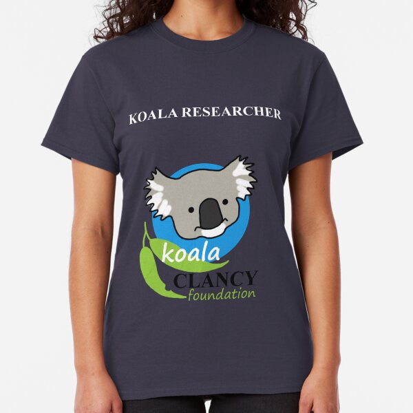 Koala Clancy Foundation - large logo researcher Classic T-Shirt