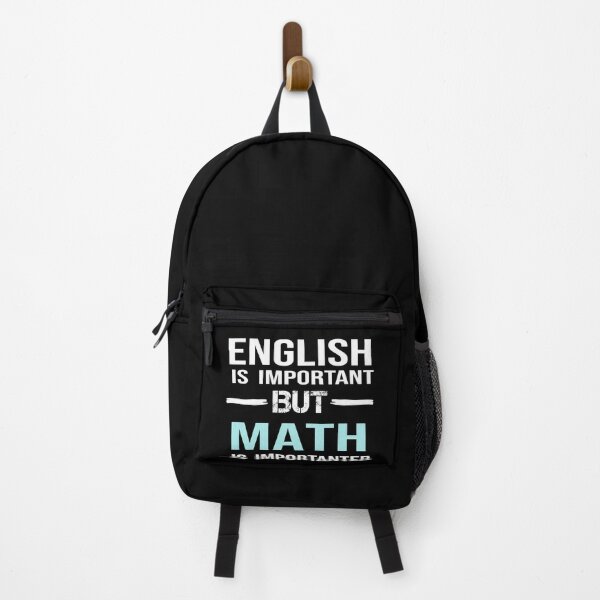 Item preview, English Is Important But Math Is Importanter  designed and sold by ZAstore.