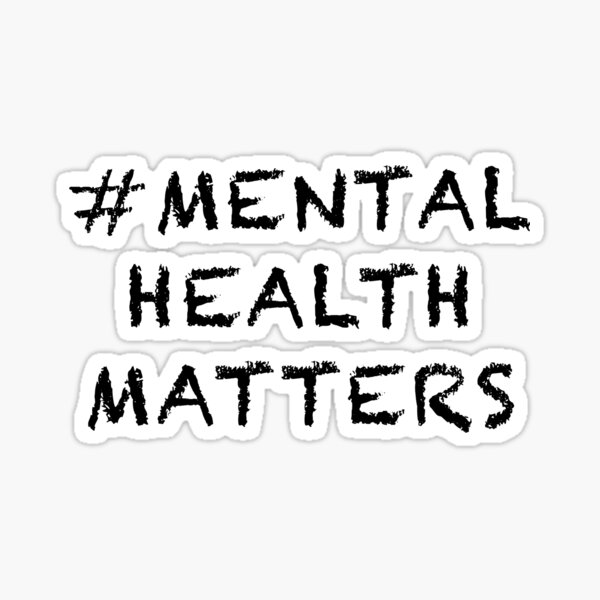 #Mentalhealthmatters Sticker