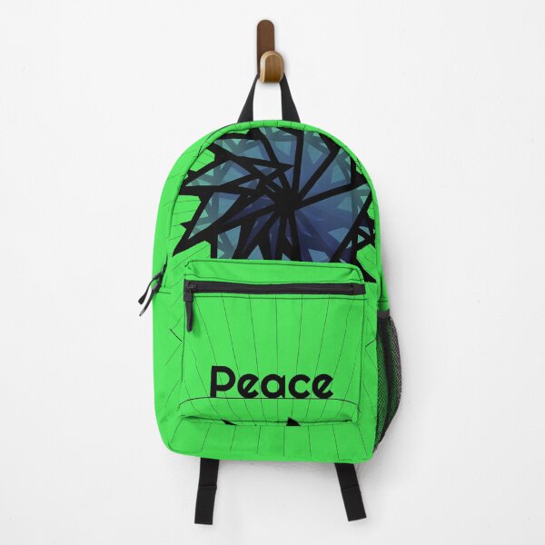 Item preview, "Peace Flower" - Sacred Harmonic Geometry Design (on green) designed and sold by Davey's Designs.