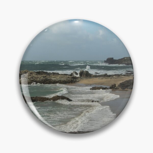 Item preview, Photographic view of winter at Godrevy Lighthouse Cornwall designed and sold by  Roscorla Photography.