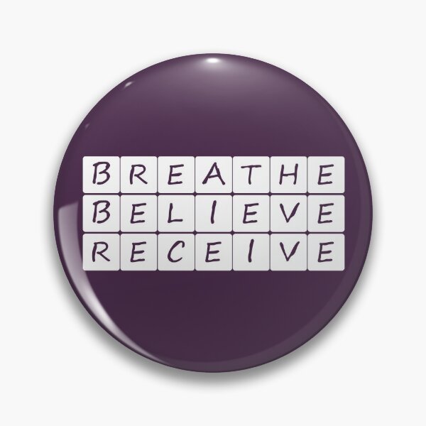 Item preview, Breathe Believe Receive designed and sold by BlueZenStudio.