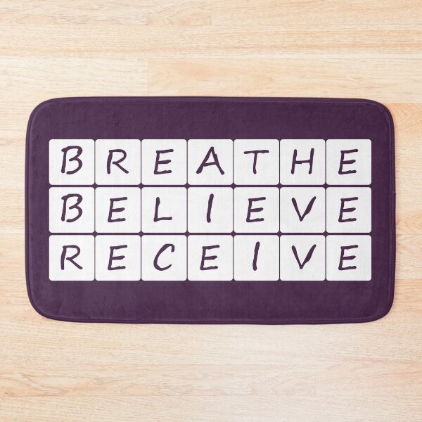 Item preview, Breathe Believe Receive designed and sold by BlueZenStudio.