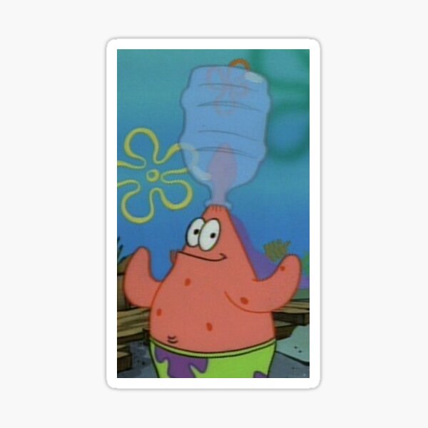 "ConeHead Patrick" Sticker for Sale by Melch Redbubble