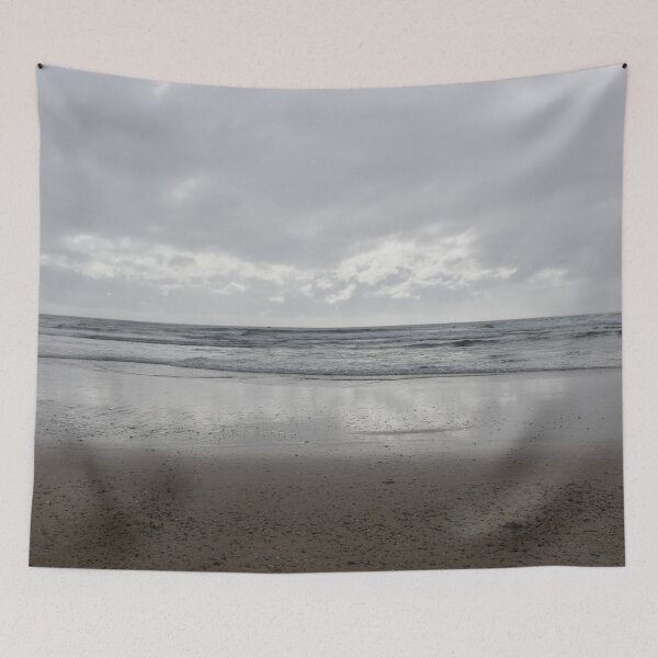 Item preview, Rainy morning on a sandy beach V designed and sold by Artlajf.