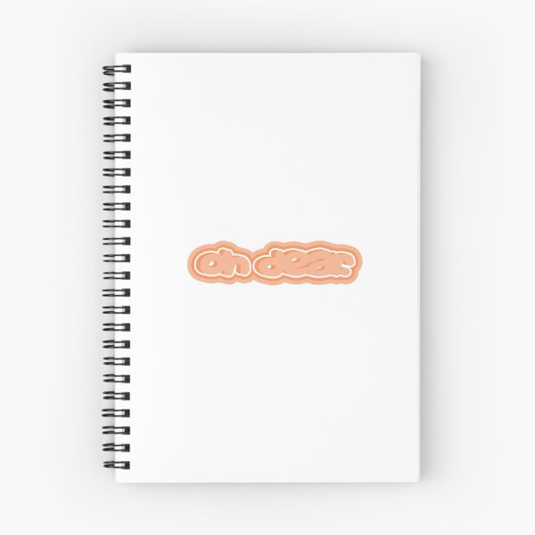 Item preview, oh dear. red/orange designed and sold by KEstickers.