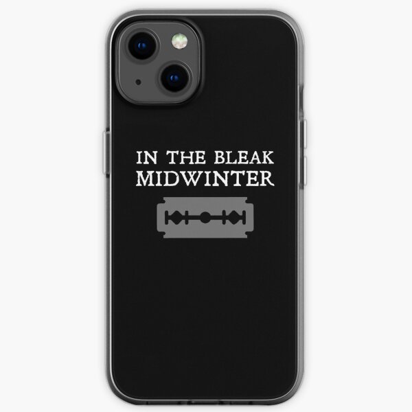 In the bleak midwinter (Blade version 2) iPhone Soft Case