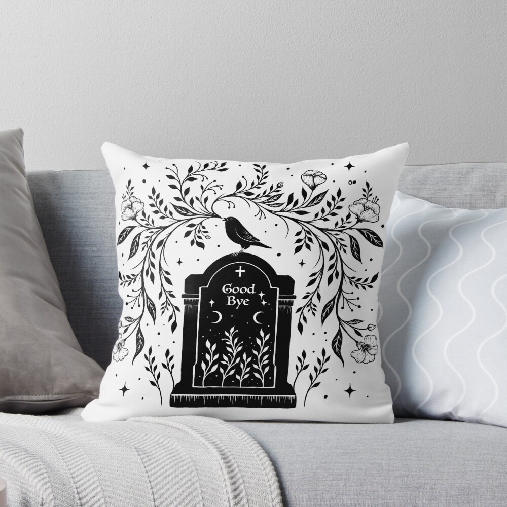 Item preview, Throw Pillow designed and sold by episodicDrawing.