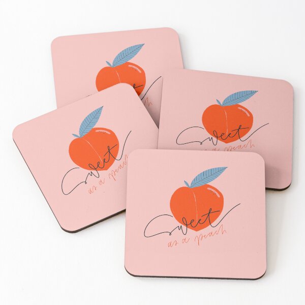 Item preview, Sweet as a peach designed and sold by diehandletterei.