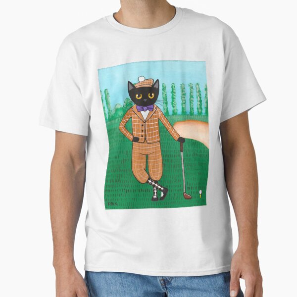 Item preview, Cat on a Golf Outing designed and sold by KilkennyCat Art.