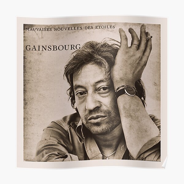 Serge Gainsbourg Poster