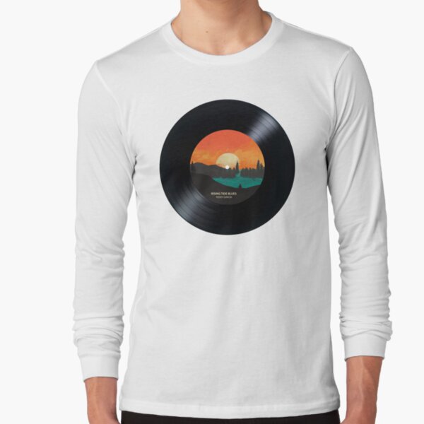 Rising Tide Blues - Vinyl Disc Long Sleeve T-Shirt