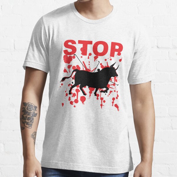 STOP BULLFIGHTING' Unisex Jersey T-Shirt