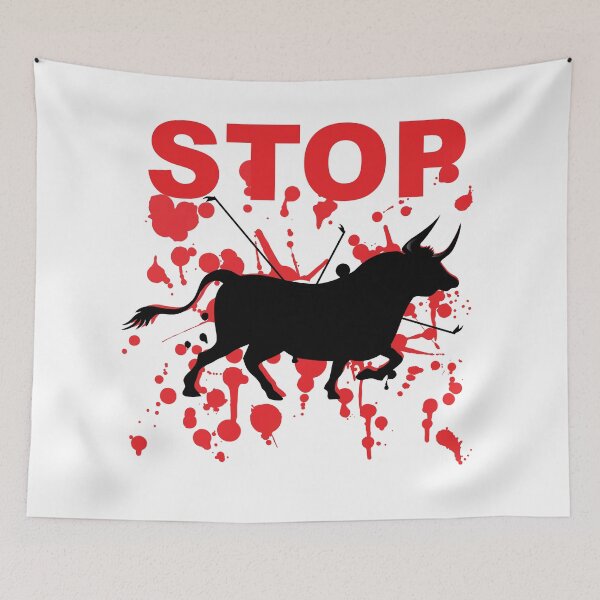 Item preview, Stop Bullfighting designed and sold by PurpleTank.