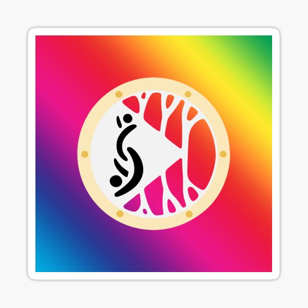 Partners ID International Swinger Symbol Sticker