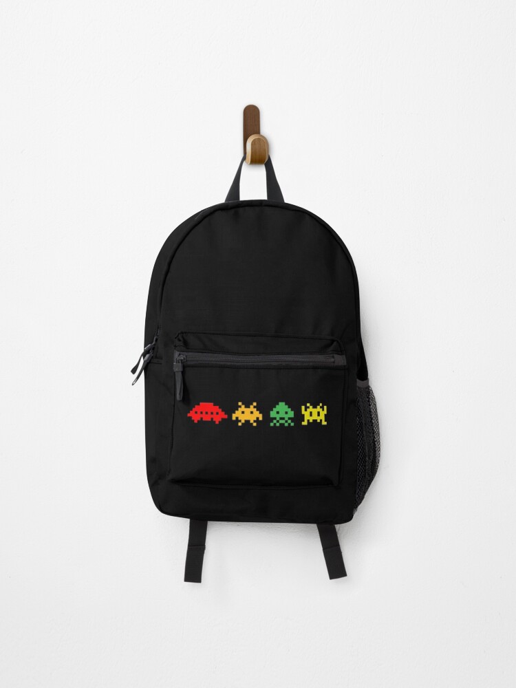 space invaders backpack