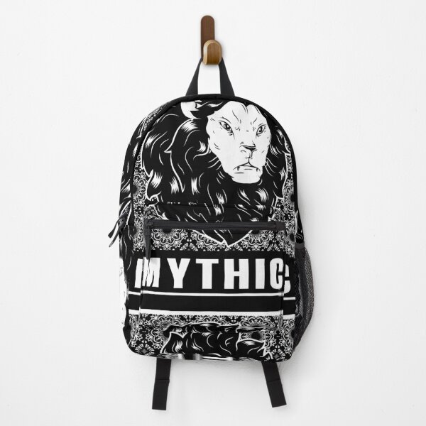 Item preview, Black and white lion aesthetic pattern designed and sold by MythicBrand.