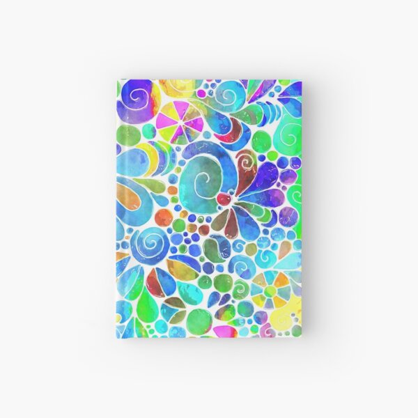 Skizzieren von Fantasy Art - Abstrakte Blumen 1 Notizbuch
