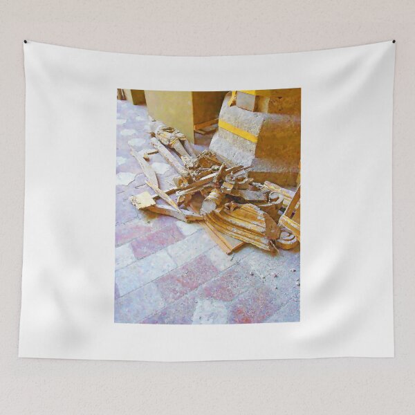 Item preview, L'Aquila: collapsed church with rubble designed and sold by Giuseppe Cocco.