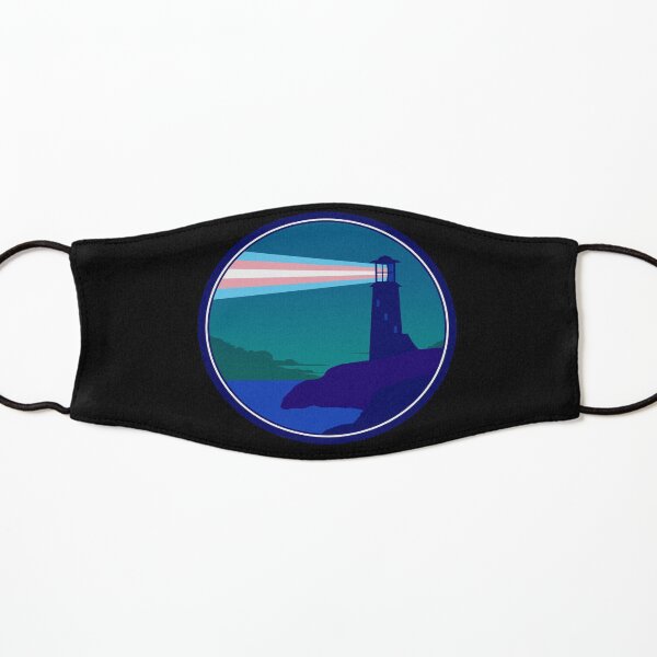 Be a Beacon - Trans Flag Beam Kids Mask