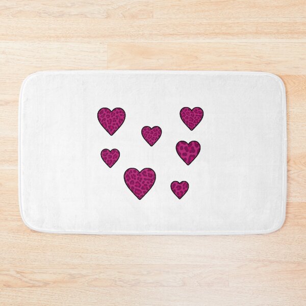 Item preview, pink cheetah hearts designed and sold by aspolaris17.