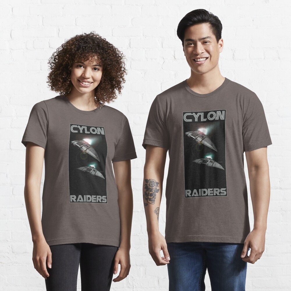 Cylon Raider Space Patrol Essential T-Shirt