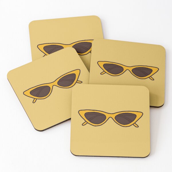 Item preview, yellow 90's sunglasses designed and sold by Elizebeth Nacion.
