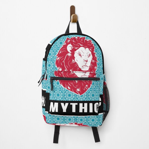 Item preview, Blue Maroon aesthetic patterns lion design  designed and sold by MythicBrand.