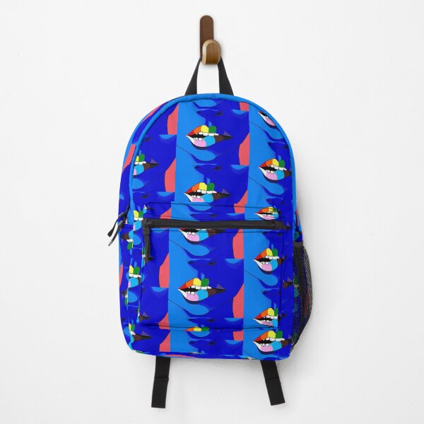 Item preview, Bit Lip - Blue & Yellow - LGBTQ designed and sold by ZoeticArtStudio.