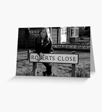 Film Noir Punk Greeting Card