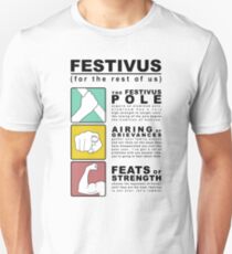 FESTIVUS airing of grievances illustration Unisex T-Shirt