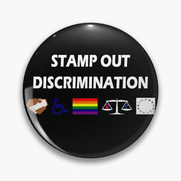 Item preview, STAMP OUT DISCRIMINATION designed and sold by stretchtees.
