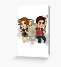stydia Greeting Card