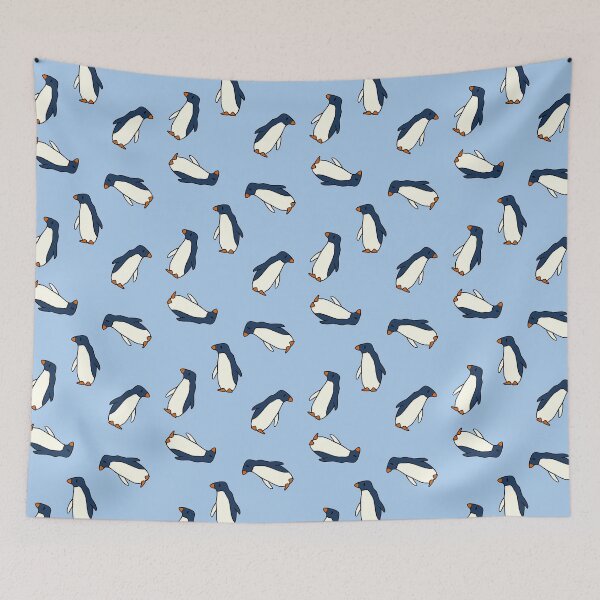 Item preview, Penguins pattern designed and sold by jezkemp.