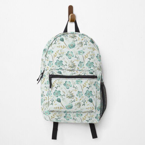 Item preview, Baby Green Eyes Watercolor Floral Pattern designed and sold by StudioPosies.