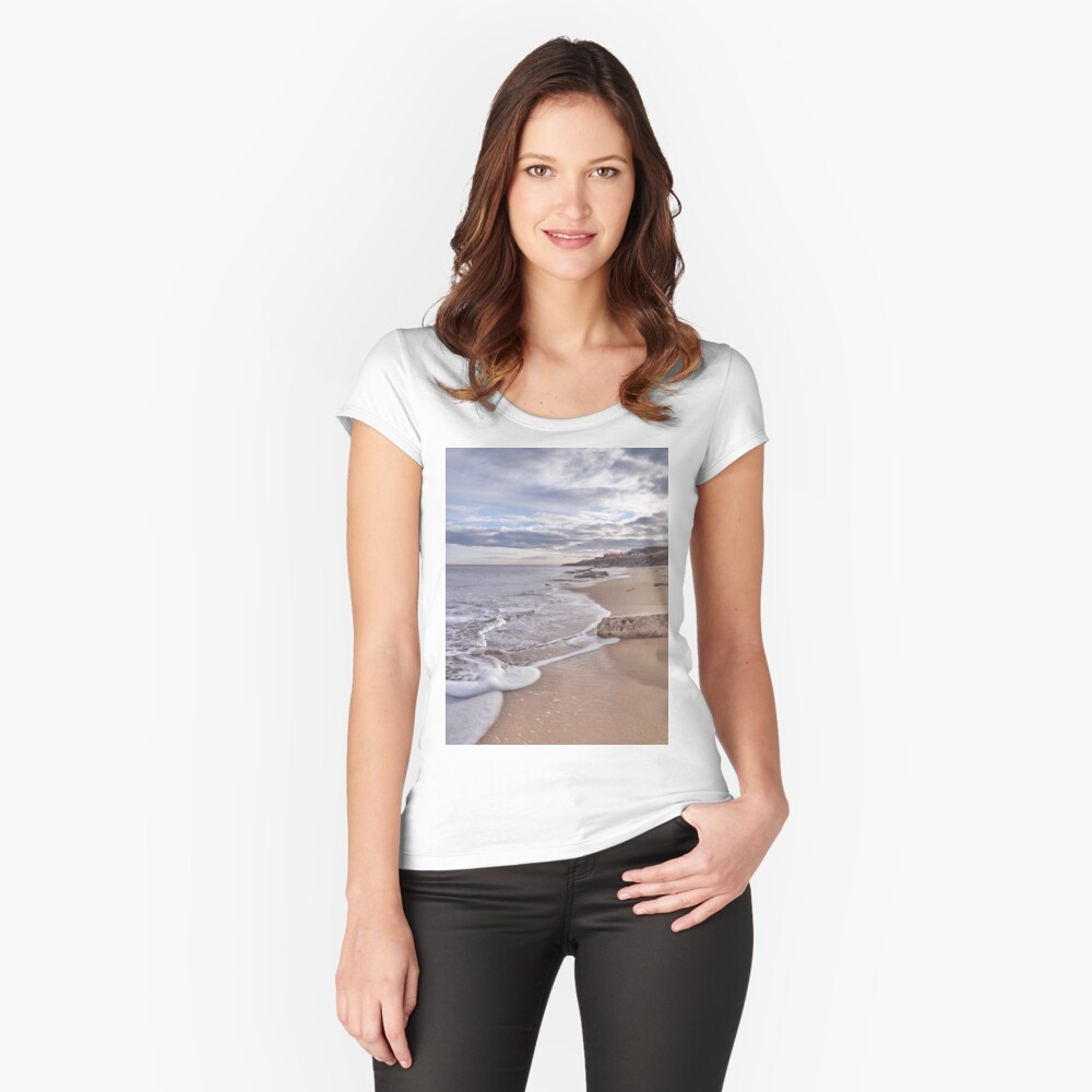 Item preview, Fitted Scoop T-Shirt designed and sold by Evcha.