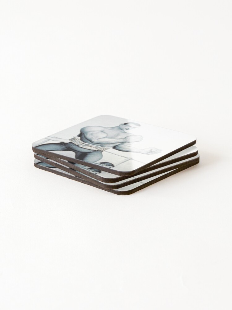 Thumbnail 4 of 5, Coasters (Set of 4), Boxing designed and sold by teepossible.
